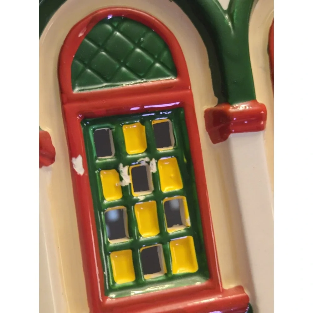Snow Village Department 56 Pisa Pizza With Box 1995 *Light Not Included *READ